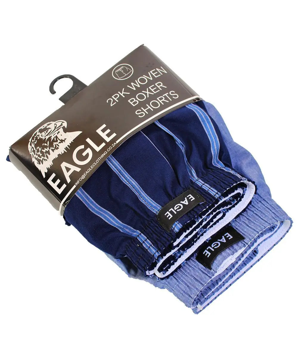 Mens 2 Pack Boxer Shorts | R299.90 Eagle Clothing Plus Size Big & Tall