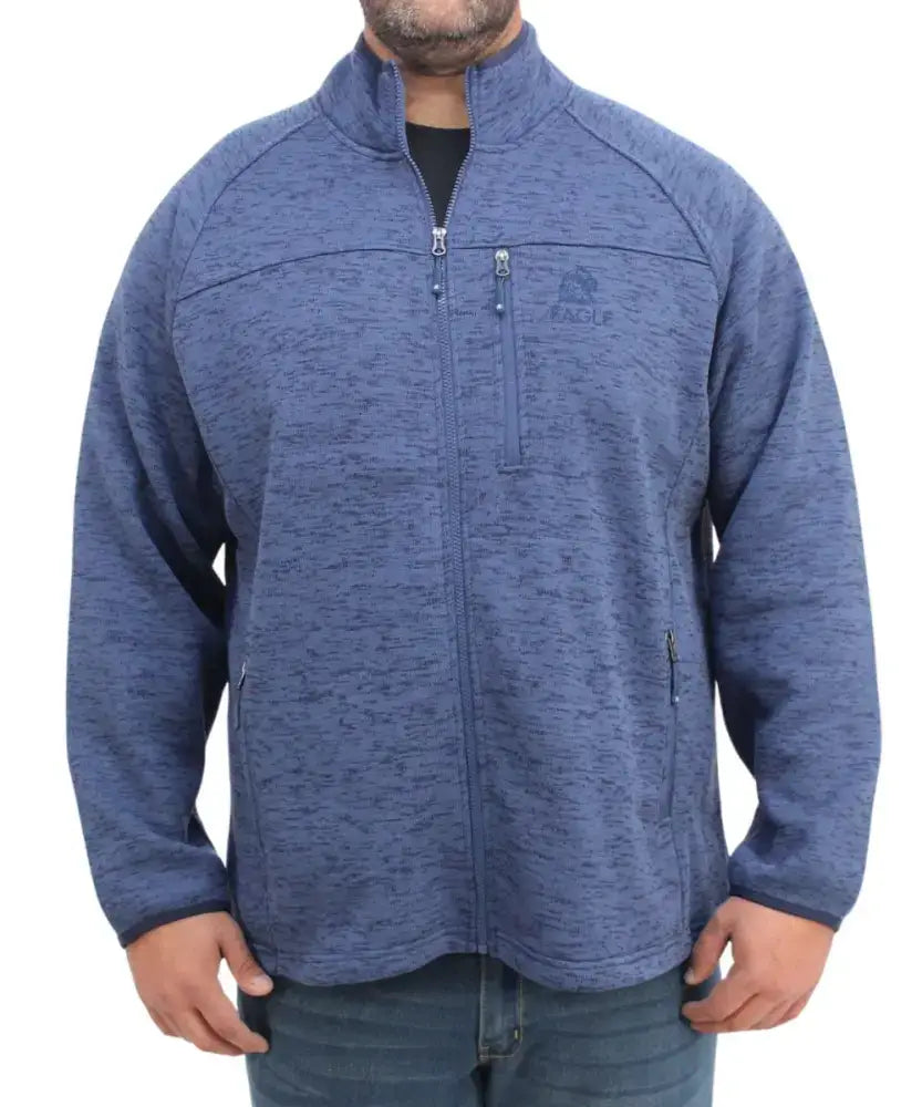 Mens Bonded Fleece Jacket | Eagle Clothing | Plus Size | Big & Tall