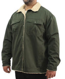 Mens Canvas Bomber Jacket | Eagle Clothing | Plus Size | Big & Tall