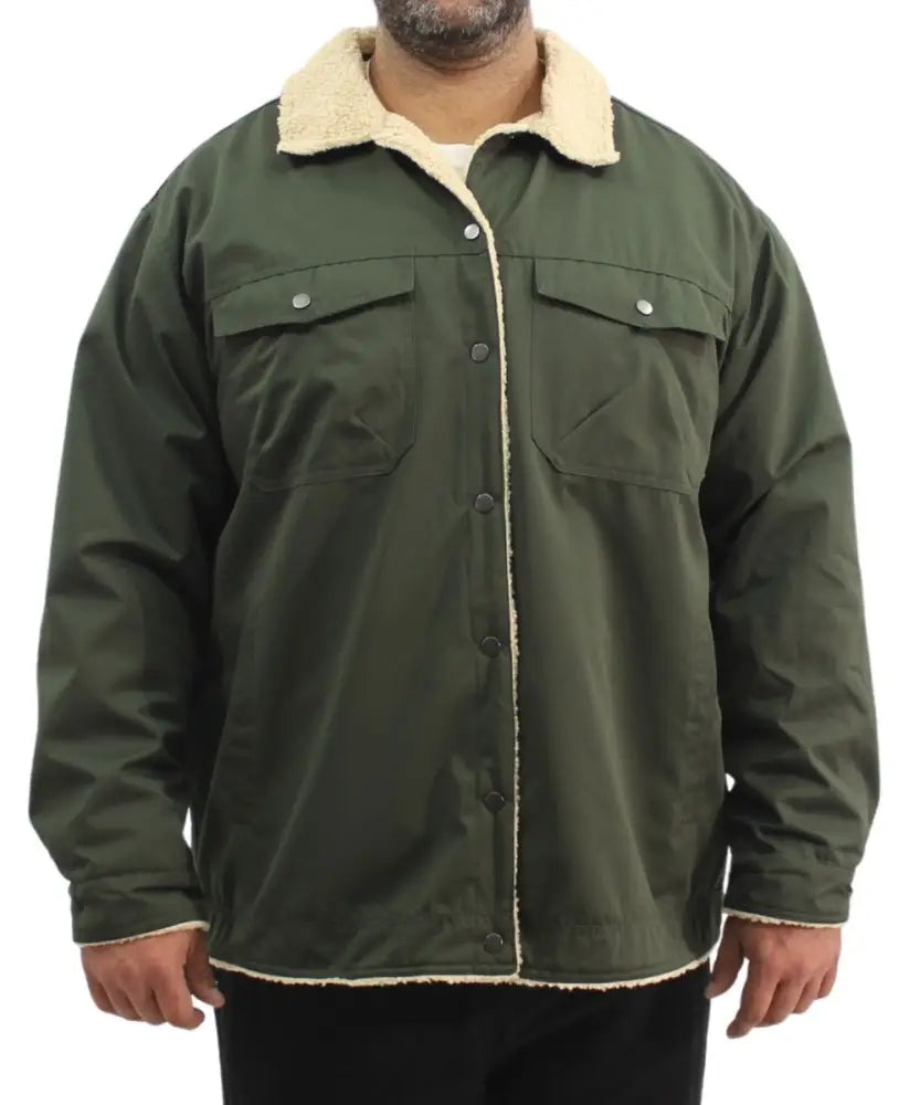 Mens Canvas Bomber Jacket | R999.90 | Eagle Clothing | Plus Size | Big & Tall