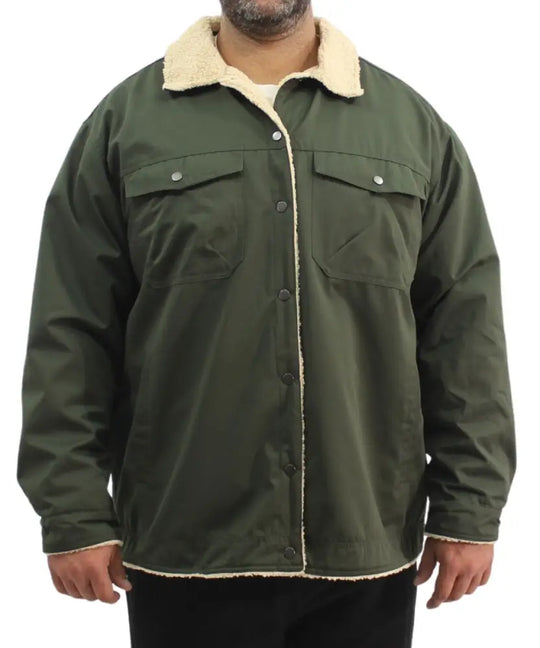 Mens Canvas Bomber Jacket