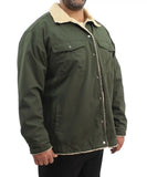 Mens Canvas Bomber Jacket | Eagle Clothing | Plus Size | Big & Tall
