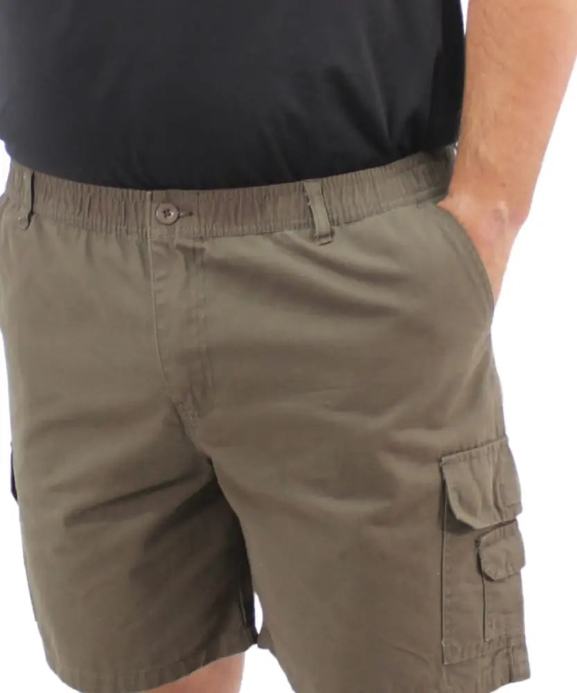 Mens Canvas Shorts | Eagle Clothing | Plus Size | Big & Tall