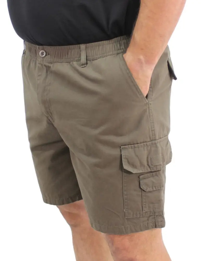 Mens Canvas Shorts | Eagle Clothing | Plus Size | Big & Tall