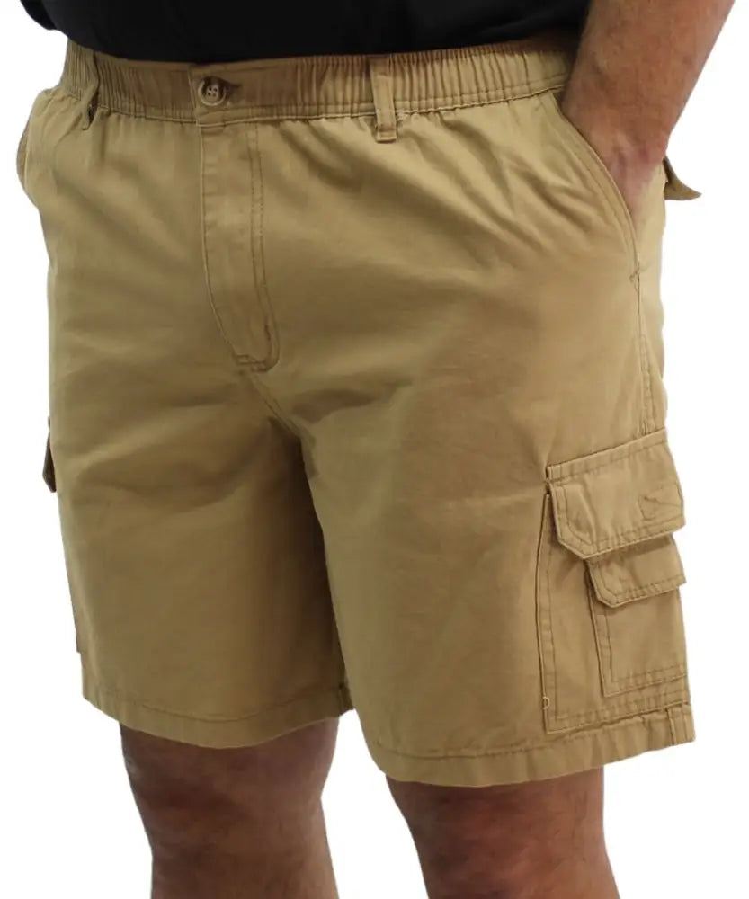 Mens Canvas Shorts | R479.90 | Eagle Clothing | Plus Size | Big & Tall