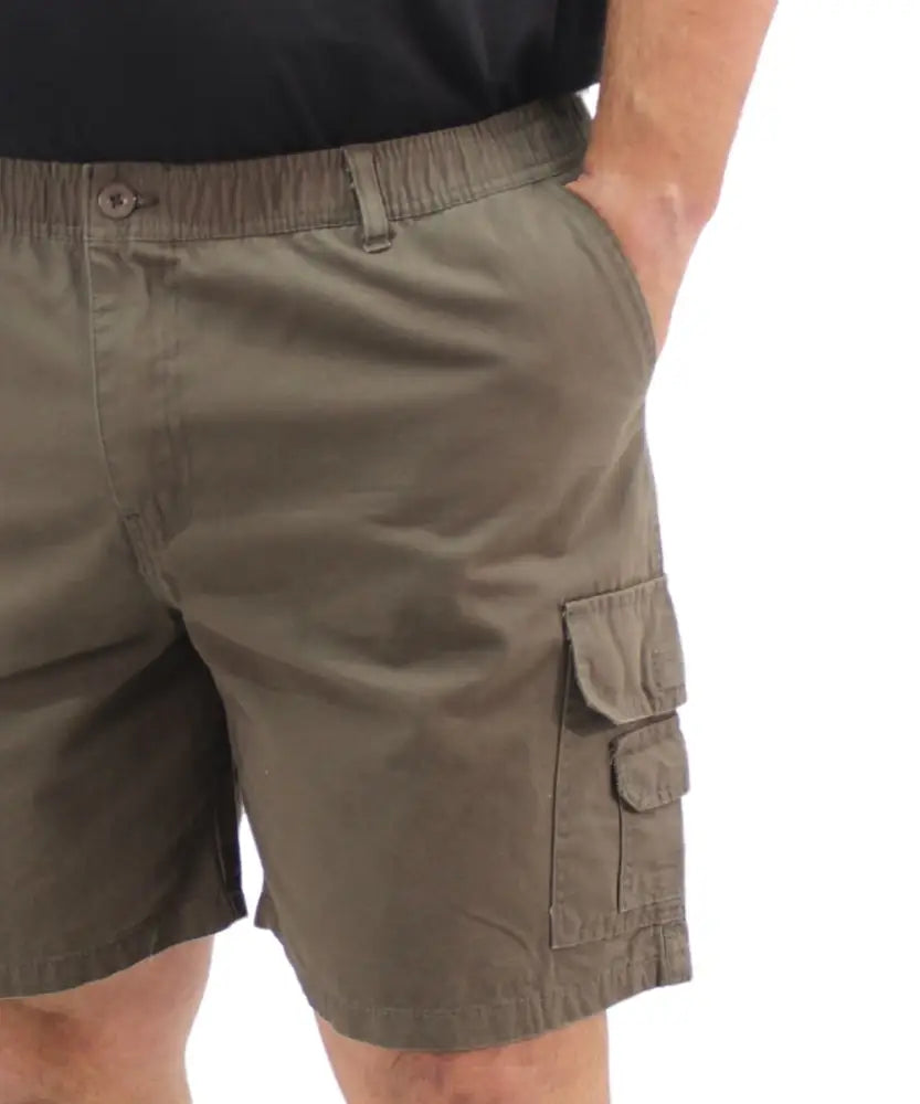 Mens Canvas Shorts | R479.90 | Eagle Clothing | Plus Size | Big & Tall