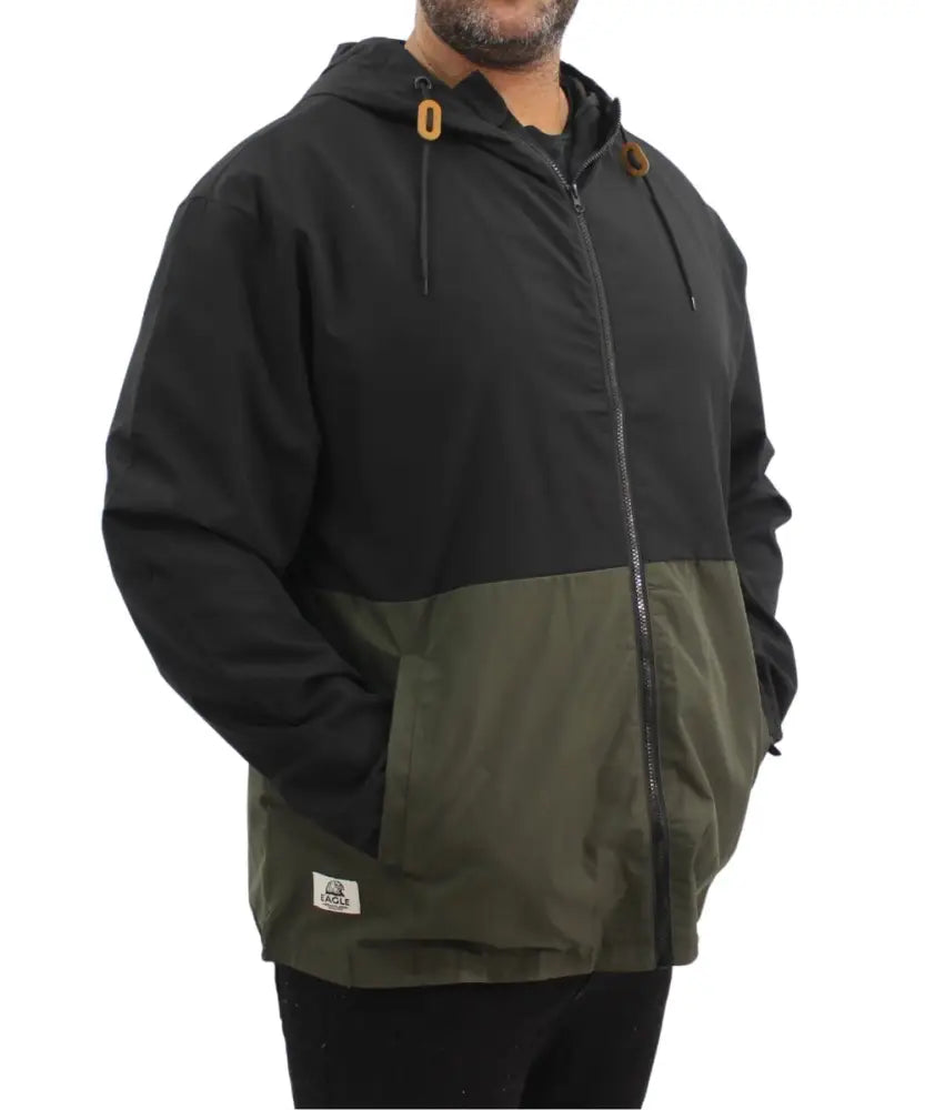 Mens Colourblock Jacket | Eagle Clothing | Plus Size | Big & Tall