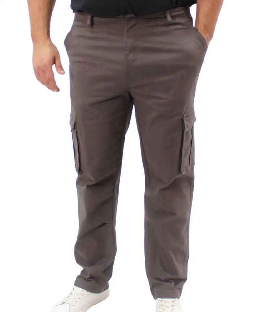 Mens Constructed Cargo Pants | Eagle Clothing | Plus Size | Big & Tall