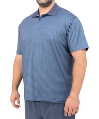 Mens Dri Fit Stripe Golfer | R379.90 Eagle Clothing Plus Size Big & Tall