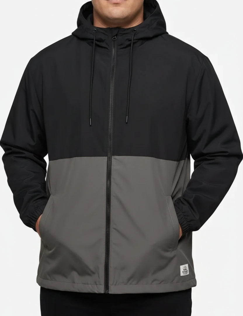 Mens Eagle CBlock Jackets Blk/Grey
