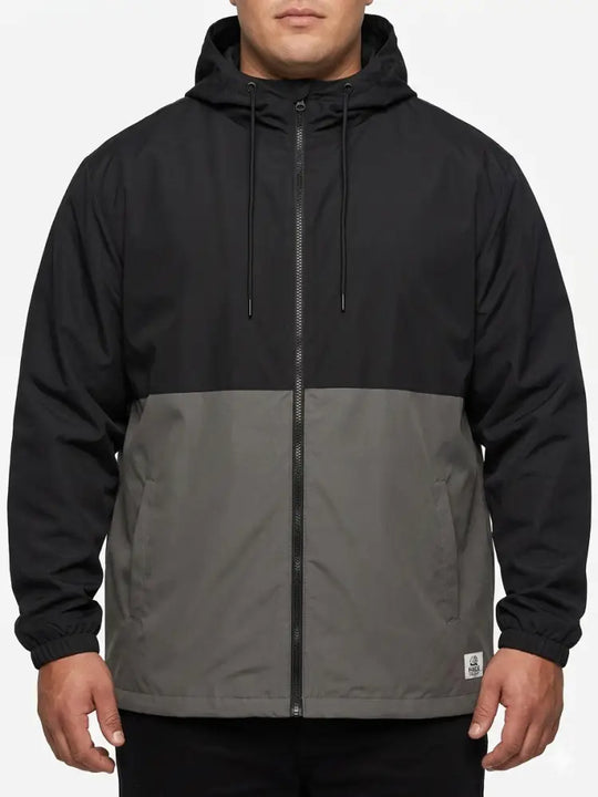 Mens Eagle CBlock Jackets Blk/Grey