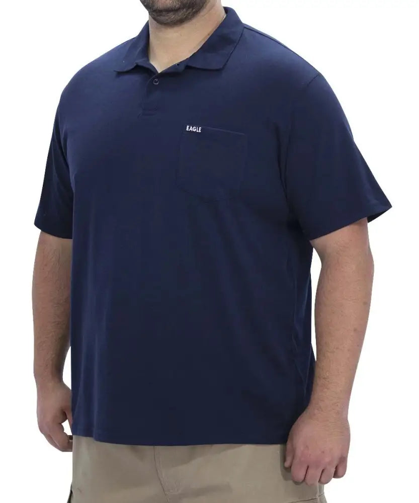 Eagle Clothing Plus Size Big & Tall Mens Eagle Plain Golfer R319.90 EagleClothingSA