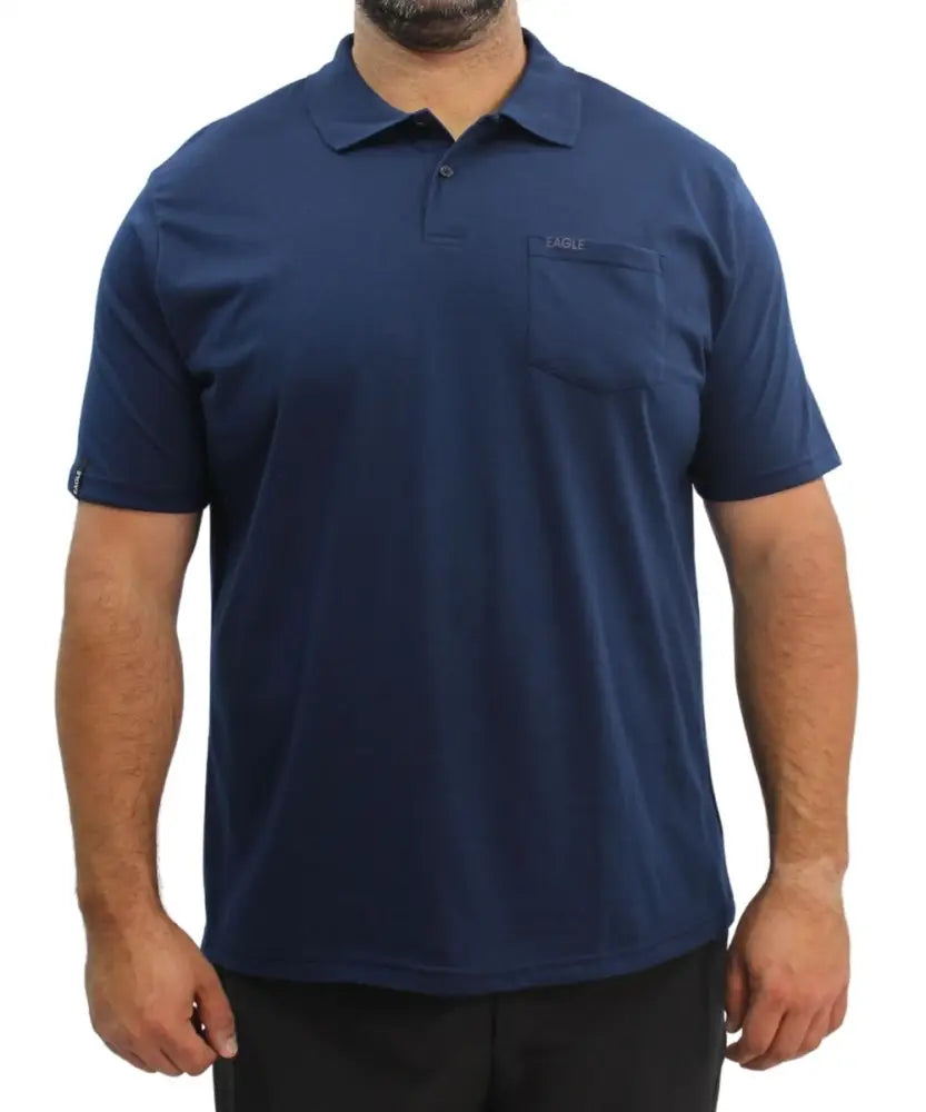 Mens Eagle Plain Golfer | R329.90 | Eagle Clothing | Plus Size | Big & Tall
