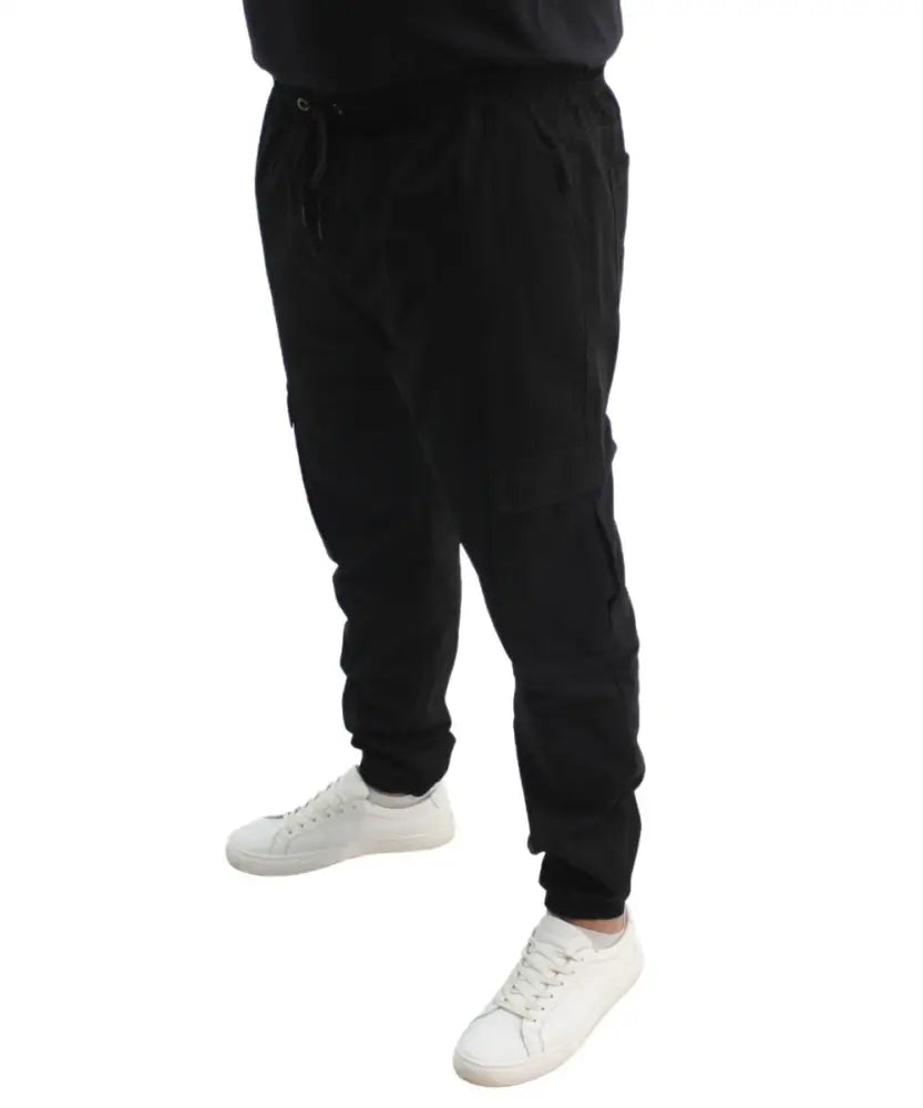 Mens Elasticated Cargo Pants | Eagle Clothing | Plus Size | Big & Tall