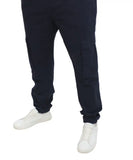 Mens Elasticated Cargo Pants | Eagle Clothing | Plus Size | Big & Tall