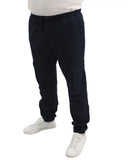 Mens Elasticated Cargo Pants | Eagle Clothing | Plus Size | Big & Tall