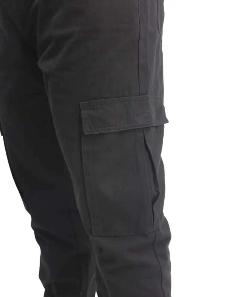 Mens Elasticated Cargo Pants | Eagle Clothing | Plus Size | Big & Tall