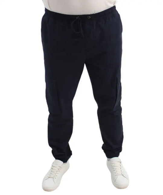 Mens Elasticated Cargo Pants