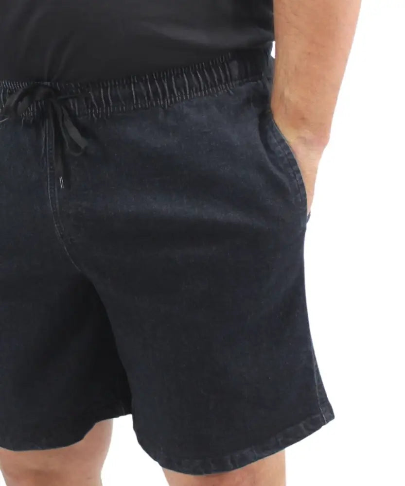 Mens Elasticated Denim Shorts | Eagle Clothing | Plus Size | Big & Tall