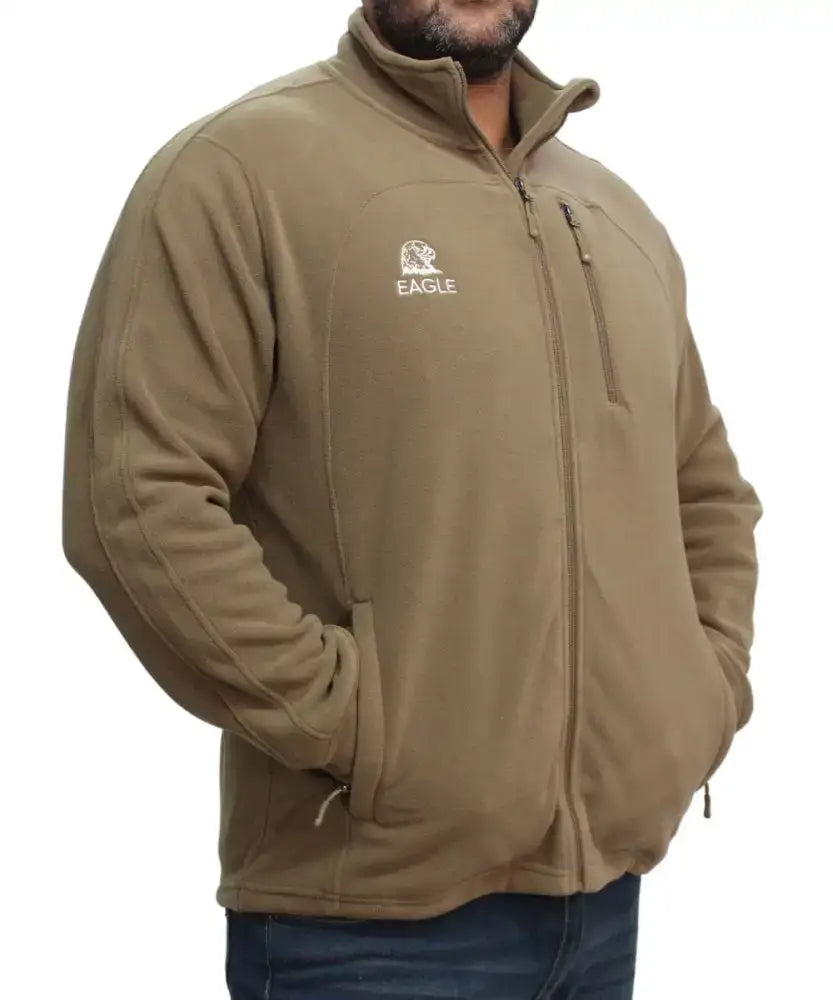 Mens Fleece Jacket | Eagle Clothing | Plus Size | Big & Tall
