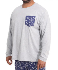 Mens Galaxy PJ Top | R229.90 | Eagle Clothing | Plus Size | Big & Tall