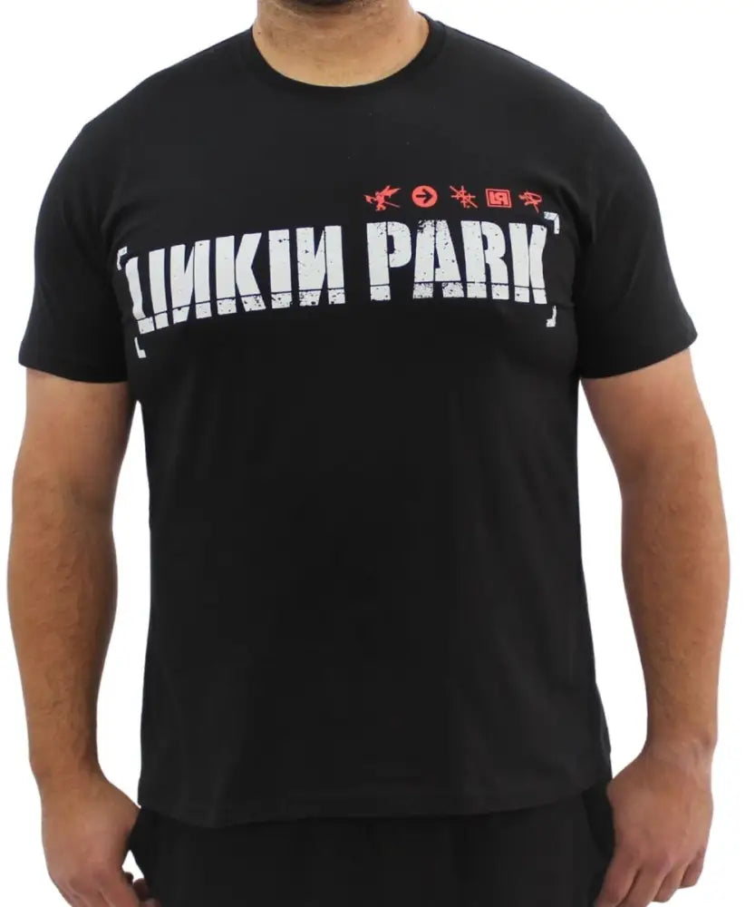 Mens Graphic Printed Linkin Park Tee | Eagle Clothing | Plus Size | Big & Tall