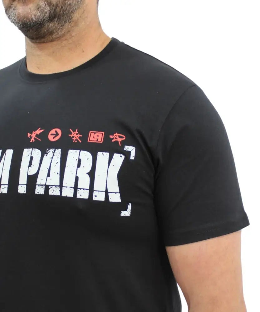 Mens Graphic Printed Linkin Park Tee | Eagle Clothing | Plus Size | Big & Tall
