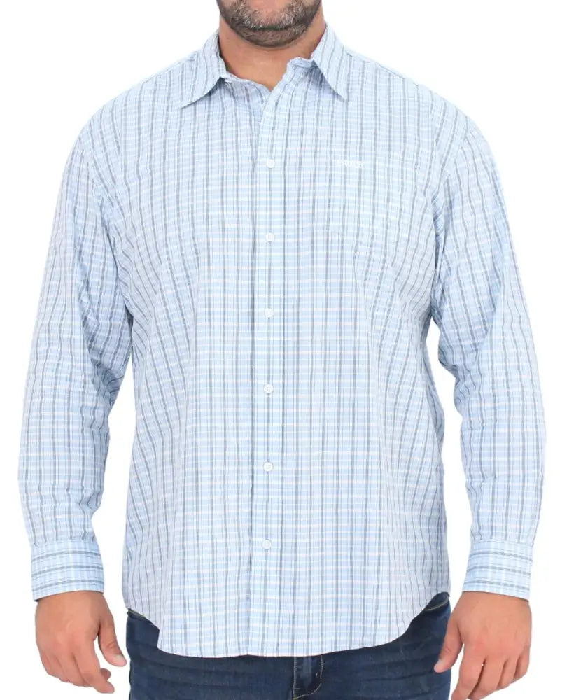 Mens Long Seeve Printed Shirt | R479.90 Eagle Clothing Plus Size Big & Tall