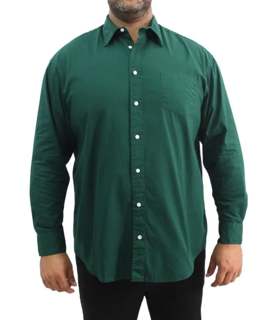 Mens Long Sleeve Oxford Shirt