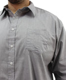 Mens Long Sleeve Oxford Shirt | Eagle Clothing | Plus Size | Big & Tall