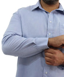 Mens Long Sleeve Oxford Shirt | Eagle Clothing | Plus Size | Big & Tall