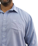 Mens Long Sleeve Oxford Shirt | Eagle Clothing | Plus Size | Big & Tall