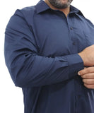 Mens Long Sleeve Work Shirt | Eagle Clothing | Plus Size | Big & Tall