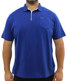 Mens Plain Contrast Golfer | R329.90 | Eagle Clothing | Plus Size | Big & Tall