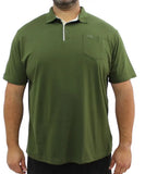 Mens Plain Contrast Golfer | R329.90 | Eagle Clothing | Plus Size | Big & Tall