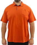 Mens Plain Contrast Golfer | R329.90 | Eagle Clothing | Plus Size | Big & Tall