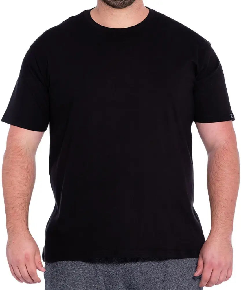 Mens Plain Cotton Crew Neck Tee | R199.90 Eagle Clothing Plus Size Big & Tall