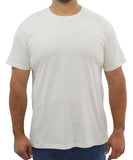Mens Plain Cotton Crew Neck Tee