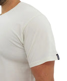 Mens Plain Cotton Crew Neck Tee