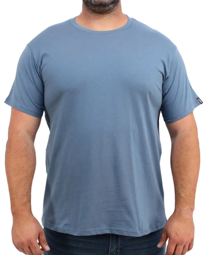 Mens Plain Crew Neck Tee | R249.90 | Eagle Clothing | Plus Size | Big & Tall