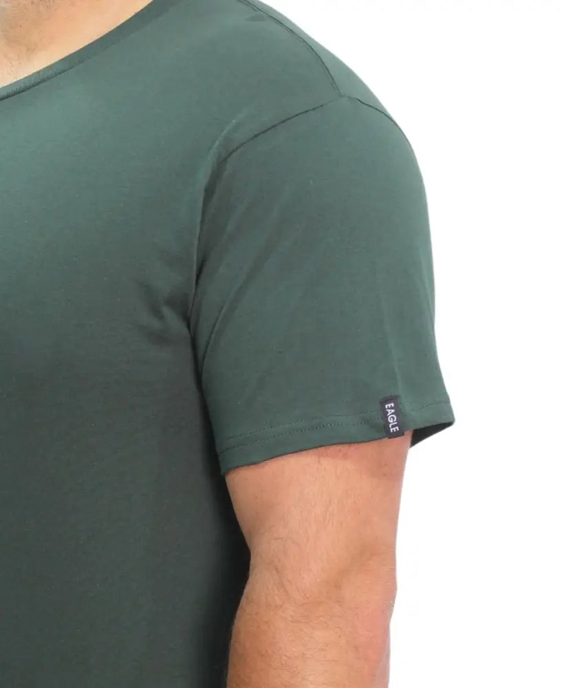 Mens Plain Crew Neck Tee | Eagle Clothing | Plus Size | Big & Tall