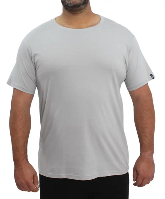 Mens Plain Crew Neck Tee