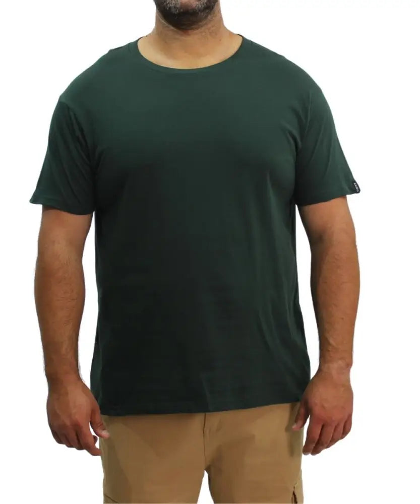 Mens Plain Crew Neck Tee | R249.90 | Eagle Clothing | Plus Size | Big & Tall