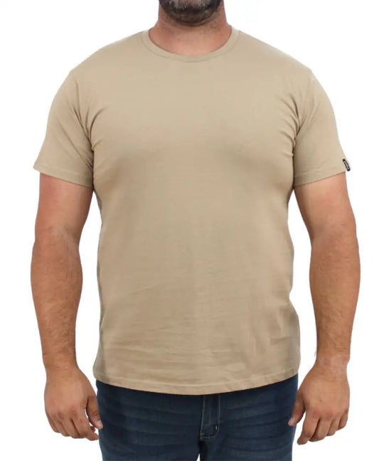 Mens Plain Crew Neck Tee