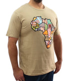 Mens Printed Africa Tee | Eagle Clothing | Plus Size | Big & Tall