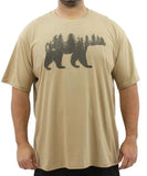 Mens Printed Bear Forrest