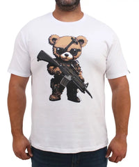 Mens Printed Bear Tee | R279.90 | Eagle Clothing | Plus Size | Big & Tall