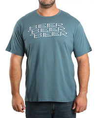 Mens Printed Beer Tee | R219.90 | Eagle Clothing | Plus Size | Big & Tall