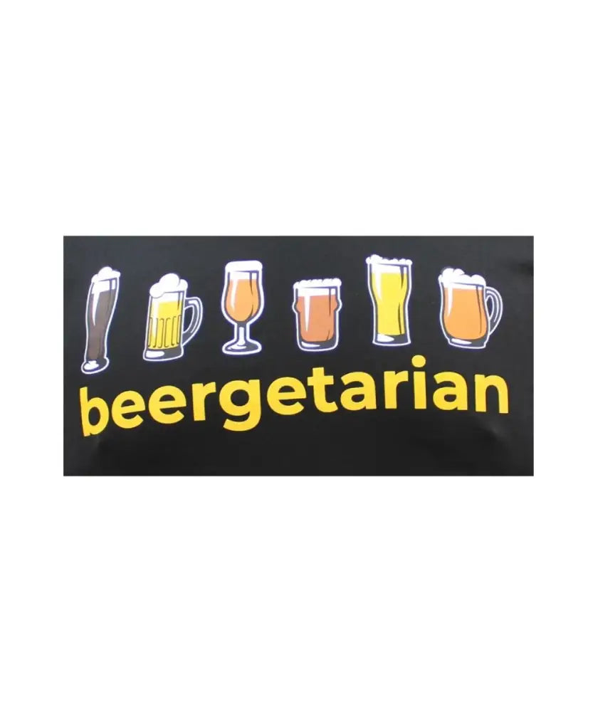 Mens Printed Beergetarian Tee | Eagle Clothing | Plus Size | Big & Tall