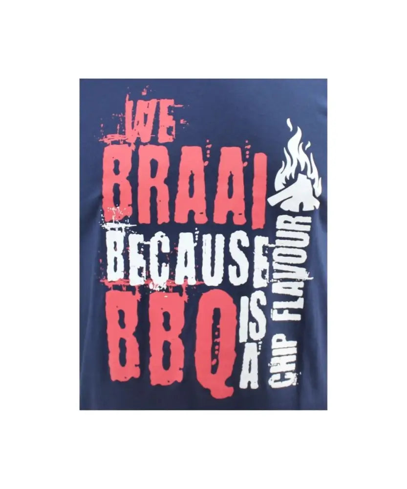 Mens Printed Braai Tee | Eagle Clothing | Plus Size | Big & Tall